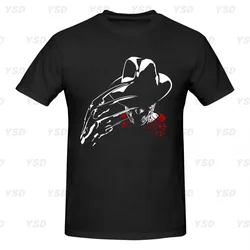 Friends Freddy Krueger Never Sleep Again Men's tight fitting sports T-shirt, Halloween horrify Oversized print Tee shirt