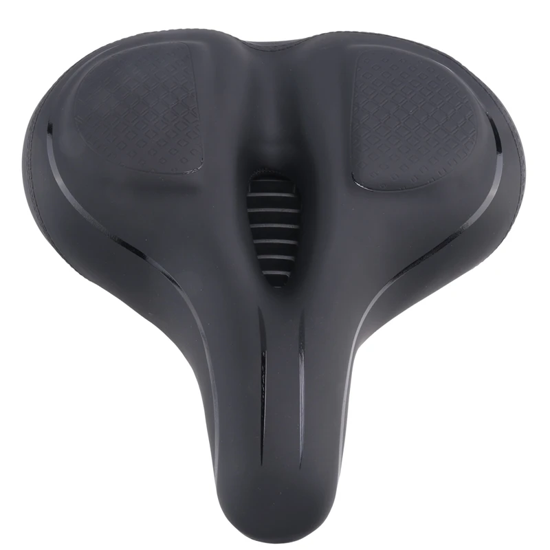 

Oversized Comfort Bike Seat, Most Comfortable Replacement Bicycle Saddle Wide Soft Padded Bike Saddle For Men