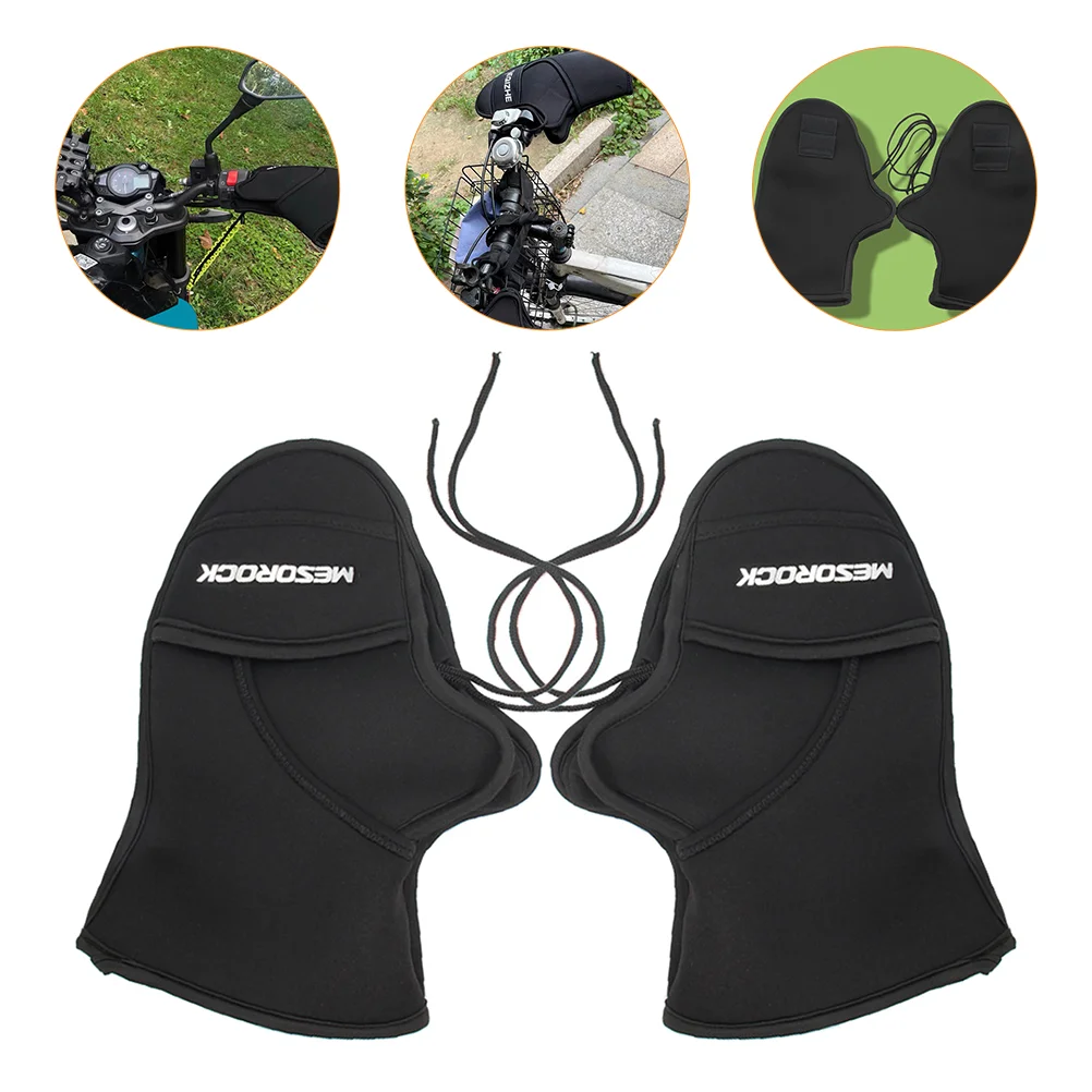 Motorrad griffe Outdoor Hand wärmer Handschuhe Reit schutz Abdeckung Lenker Motorrad Schutz wasserdicht Roller