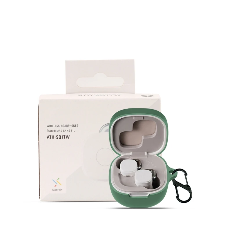 يصلح ل الصوت تكنيكا ATH-SQ1TW سماعة حامي غطاء للصدمات مكافحة الغبار واقية كم الإسكان ارتداء مقاومة