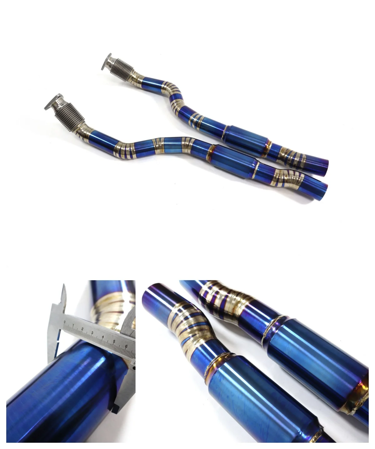 

Титановая резонансная труба для выхлопной системы Audi A8/S8 D4 4.0T HMD, сертифицированная по стандартам качества.