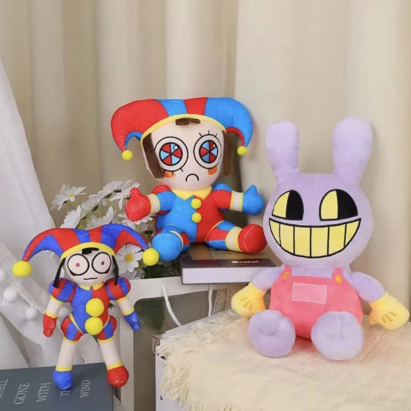 

New Circus Rabbit Doll Clown Doll Plush Toy Cloth Doll Pillow Suitable For Tv Fans To Collect Decorative Supplies