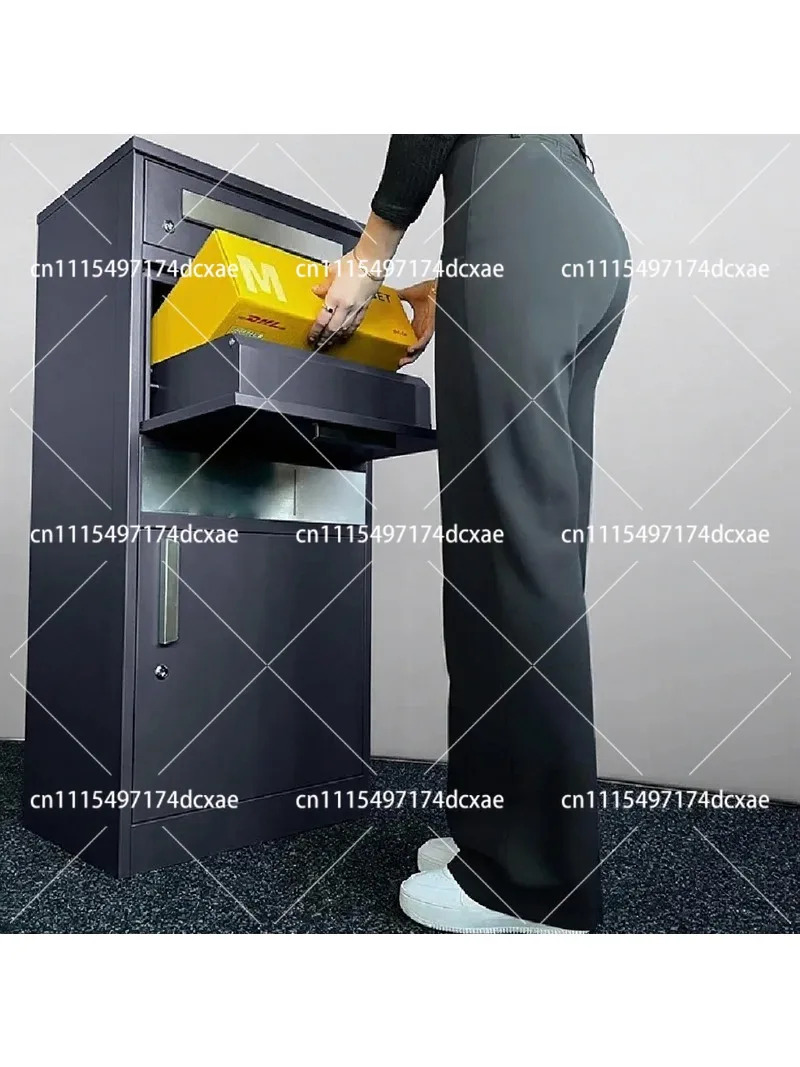 Smart Parcel Delivery Box Outdoor Anti-Theft Storage Cabinet Large Package Drop Box