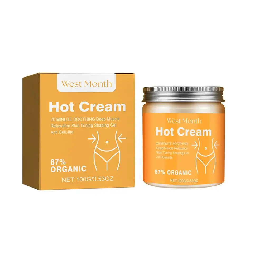 100g Weight Lose Shaping Waist Abdomen Hot Cream Slimming Cellulite Firming For Body Tummy Fat Burning Ginger Slim Massage Gel