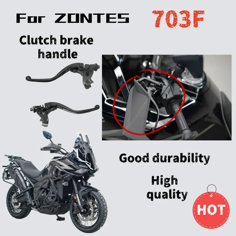 

Аксессуары для zontes ZT703-F левая и правая ручка, звуковой сигнал сцепления, тормозной коромысло, основание зеркала заднего вида, главный тормозной цилиндр