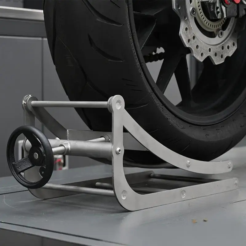 Auxiliary Device Maintenance Tool Lifting Machine For Lifting Frame Stainless Steel Motorcycle Rear Tire Replacement