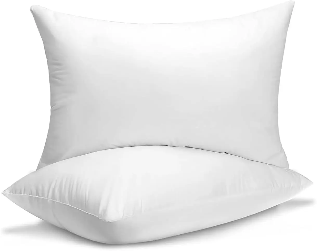 

Queen Size Pillows Set of 2, Medium Firmness for All Sleep Positions, Soft Supportive White
