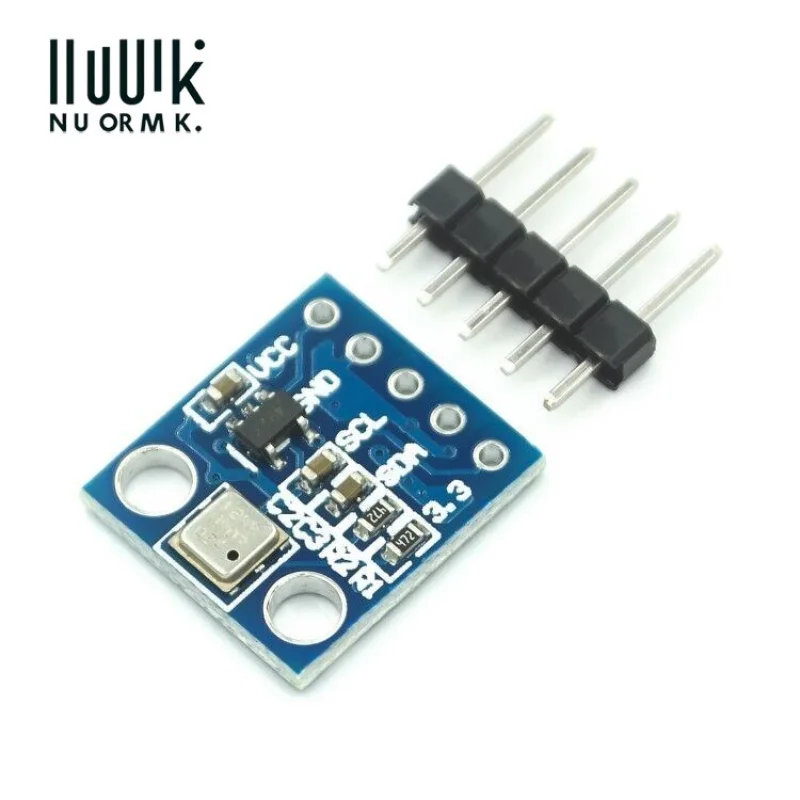 

GY-68 BMP180 High-Precision Digital Pressure and Temperature Sensor Module compatible with BMP085 for Arduino ESP32