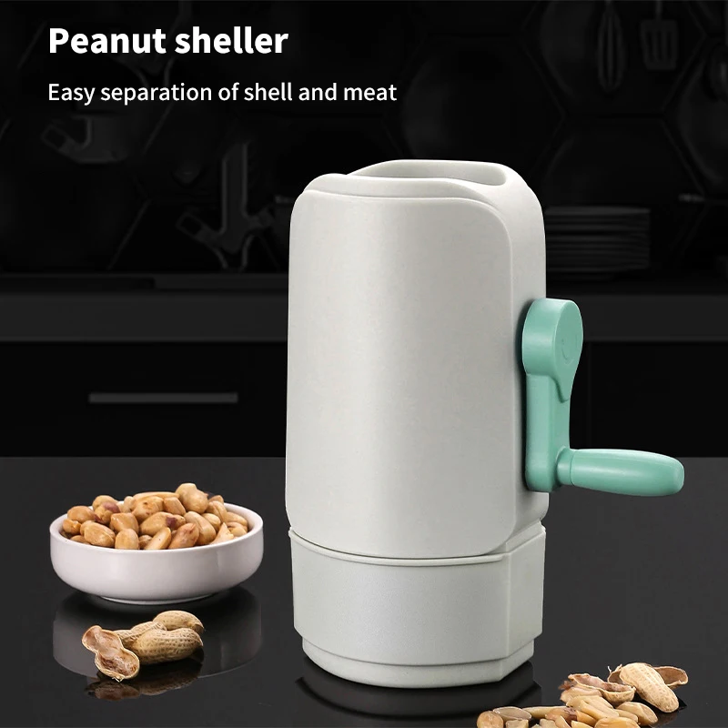 Hand Crank Peanut Sheller Automatic Peanut Sheller Peanut Peeler Efficient Peanut De-Shelling Machine Kitchen Accessories