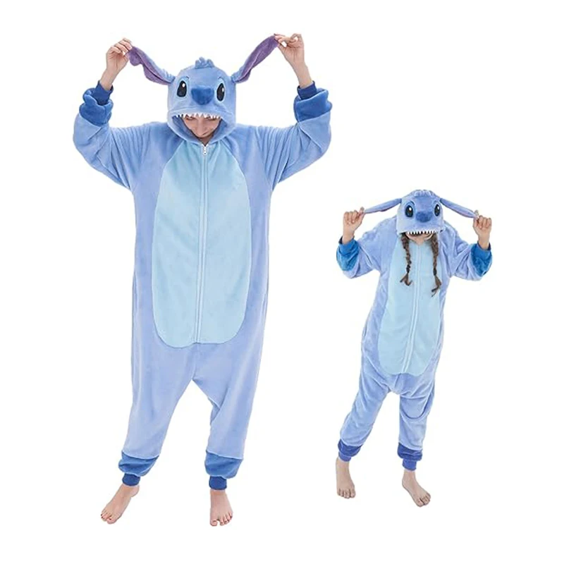 

Женские пижамы кигуруми с животными на Хэллоуин, карнавальный костюм, фланелевые рождественские цельные пижамы с героями мультфильмов, детская одежда для сна, домашняя одежда