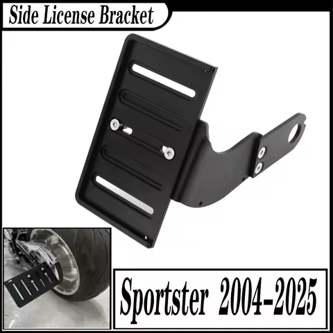 FOR Harley Sportster S XL883 XL1200 Iron 883 1200 Forty Eight X48 Nightster XL1200V Motorcycle Side Mount License Bracket