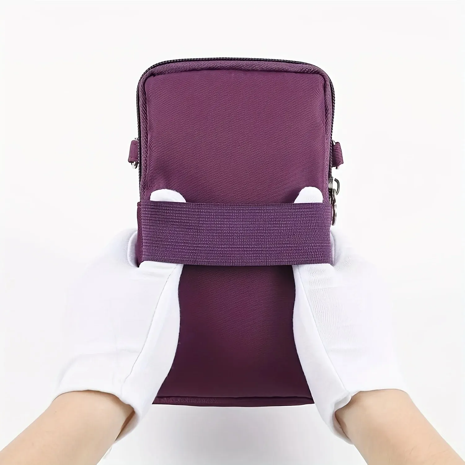 طراز جديد لحقيبة الهاتف النسائية، محفظة عملات معدنية عصرية وراقية بكتف واحد للنساء #4