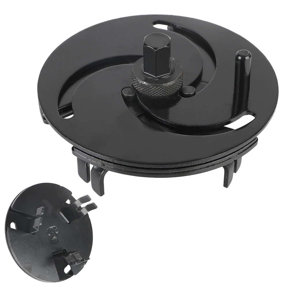 

Регулируемый автомобильный ключ для крышки топливного бака, универсальный инструмент для ремонта автомобиля, инструмент для снятия 3-х челюстей, гаечный ключ для снятия масляной крышки насоса