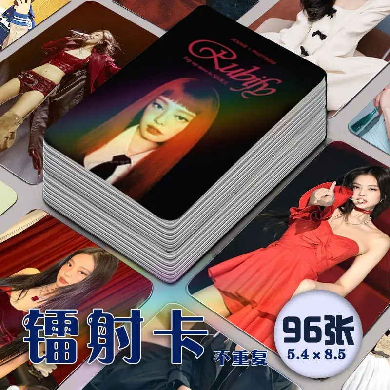 96 шт. Дженни Ким Дженни Руби Джейн фото лазерная мини-карта фото кошелек маленькие карты
