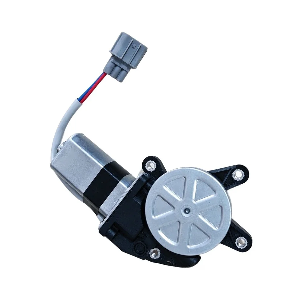 Car Door Window Motor Power Window Motor Reliable Performance Compact Structure Auto Window Parts Black Sliver