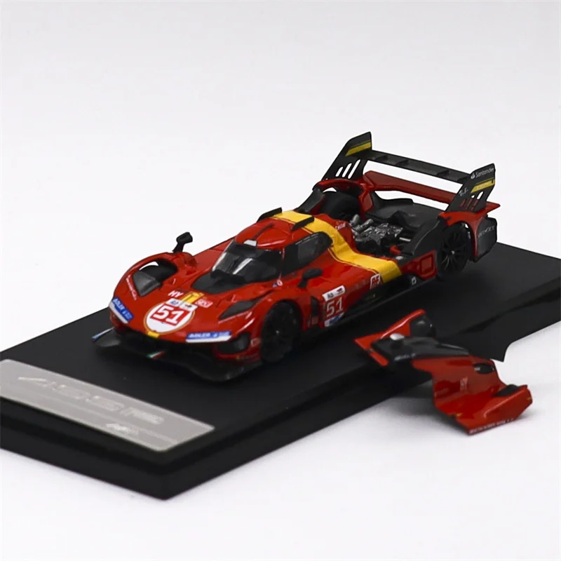 Presale HKM 1:64 499P Hypercar Le Mans 24H Alloy Vehicle Collectible Car Model