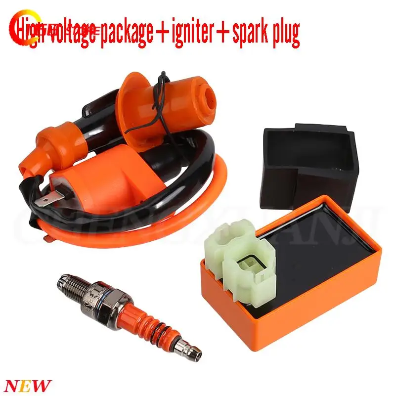 Suitable for GY6 50cc 125cc 150cc Motorcycle Accessories Practical CDI, Ignition Coil and Spark Plug Kit