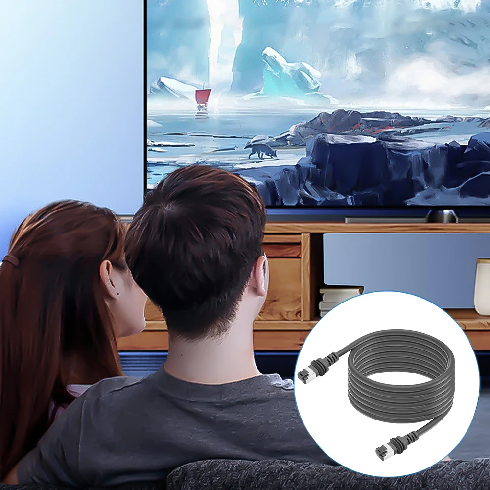 

For Starlink Gen 3 Cable Ethernet Cable 2000Mbps Standard V3 Cable Internet Cable Extension Web Cable for Starlink V3 Satellites