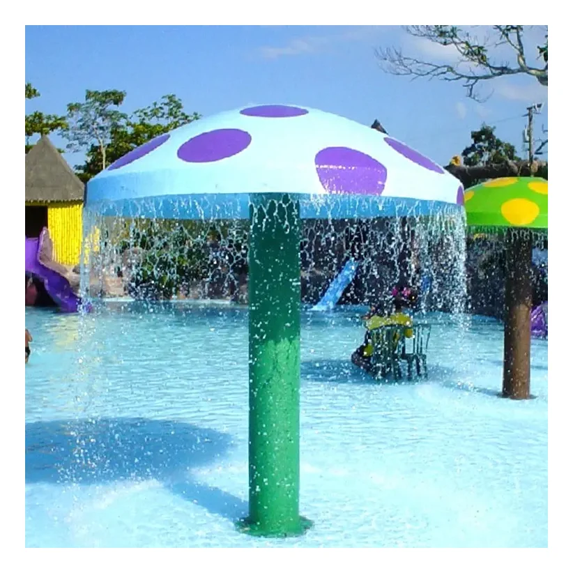 

Cheap Price Swimming Pool Splash Pad Water Park Mushroom Water Jet Water Spray For Kids