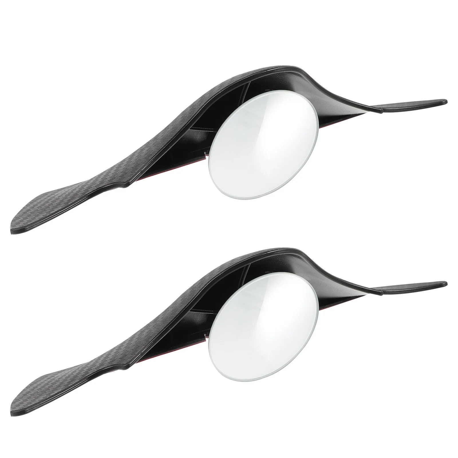

2pcs 1 Pair Rear View Rain Covers 2 In 1 Waterproof Blind Spot Mirror Side Mirror Eyebrow Car Rain Shield Visor Guard