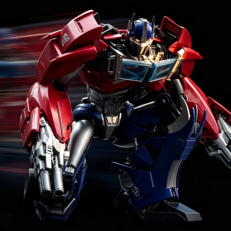 

NEW Blokees Optimus Prime Transformers Prime Legend Version Poseable Tarn Megatron Assembled Action Figure Multiple Weapons Gift