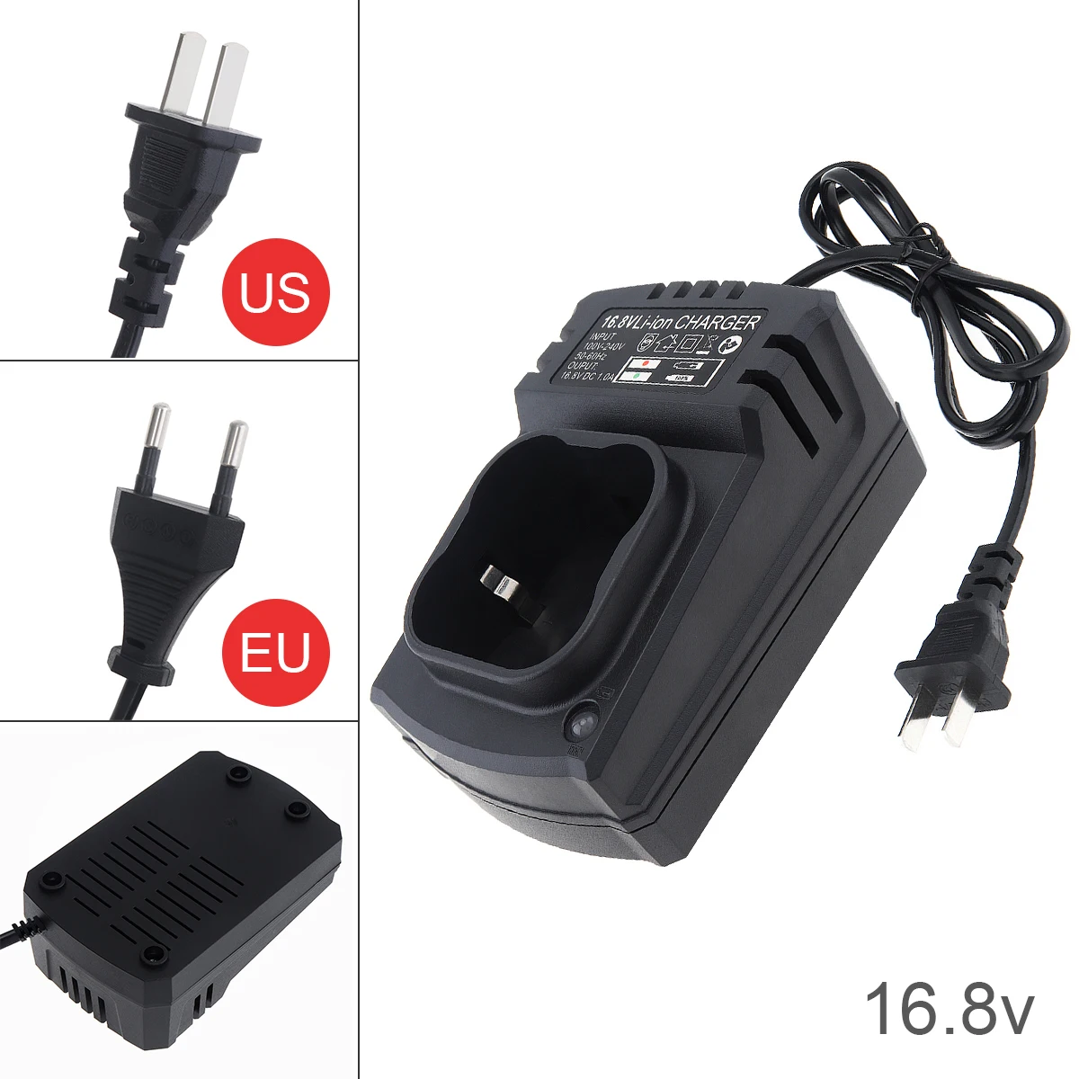 

16.8V DC 110-220V Electric Drill Charger Power Rechargeable Chargers for Lithium Drill / Electrical Wrench