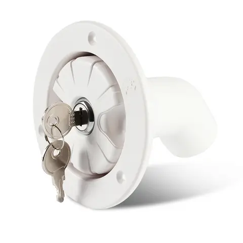 Husbilstillbehör Gravity Färskvattenpåfyllningslucka Låsbar inloppsfilter Släpvagnstanklock CARAVAN Påfyllningshals för båthusbil 10 best sales husbilens vatteninlopp - №6