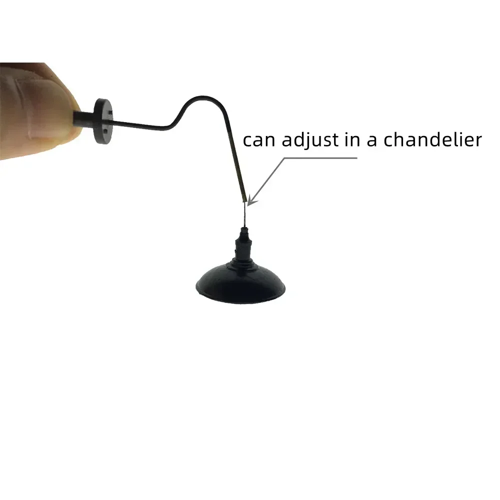 Lampe de modèle de rue Diorama de Table de sable de construction à l'échelle 87 HO 100 pour les aménements ferroviaires