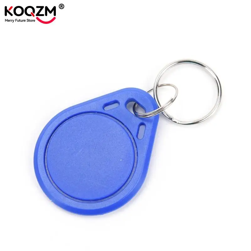 10pcs/lot 13.56MHz ID Badge Keyfob RFID Tag Tags llavero Porta Chave Card Sticker Key Fob Token Ring Proximity Chip