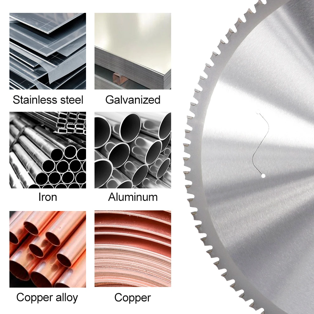 XCAN 1pc 305mm Metal Cutting Disc 12" Carbide Circular Saw Blade 60T 80T for Steel Circular Metal Cutting Blade - view 6