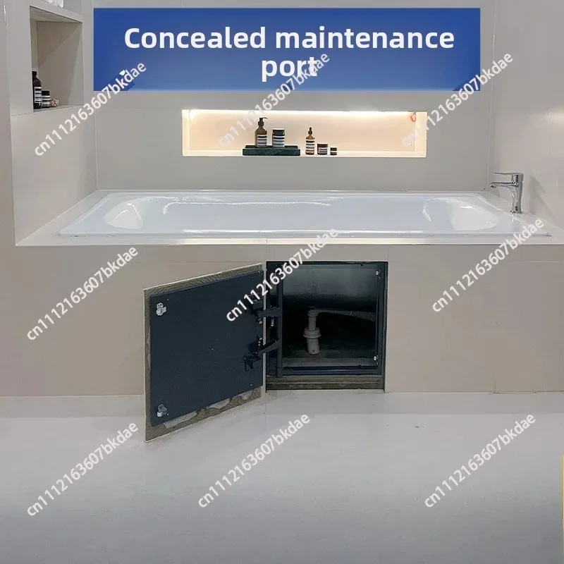 Fire Rated Hidden Access Door Push Open Concealed Hinge Heavy Duty Carbon Steel Inspection Panel for Gypsum Drywall Wall Ceiling