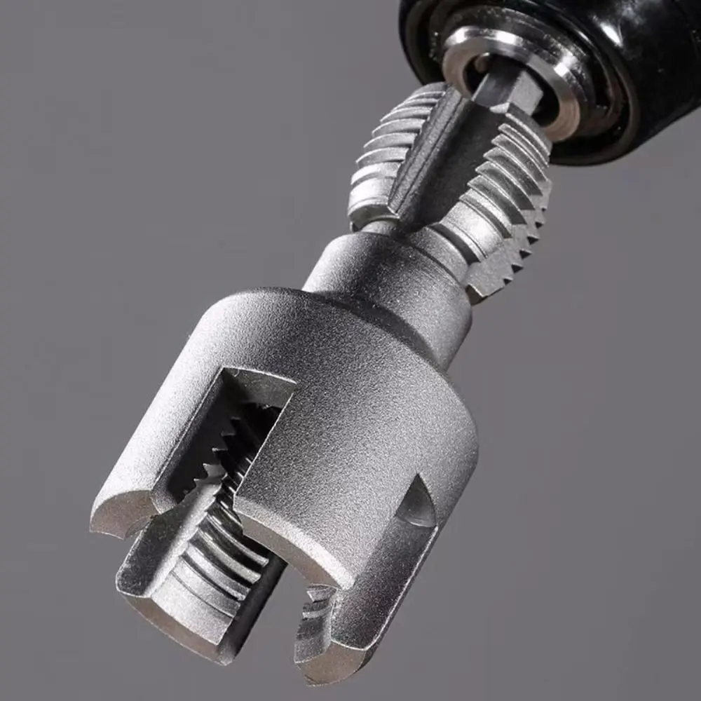 

DN15 DN20 Pipe Threading Tool Hex Shank Die Internal External Threads 1/2&3/4 Water Pipes PPR PVC MPP Manganese Steel Detachable