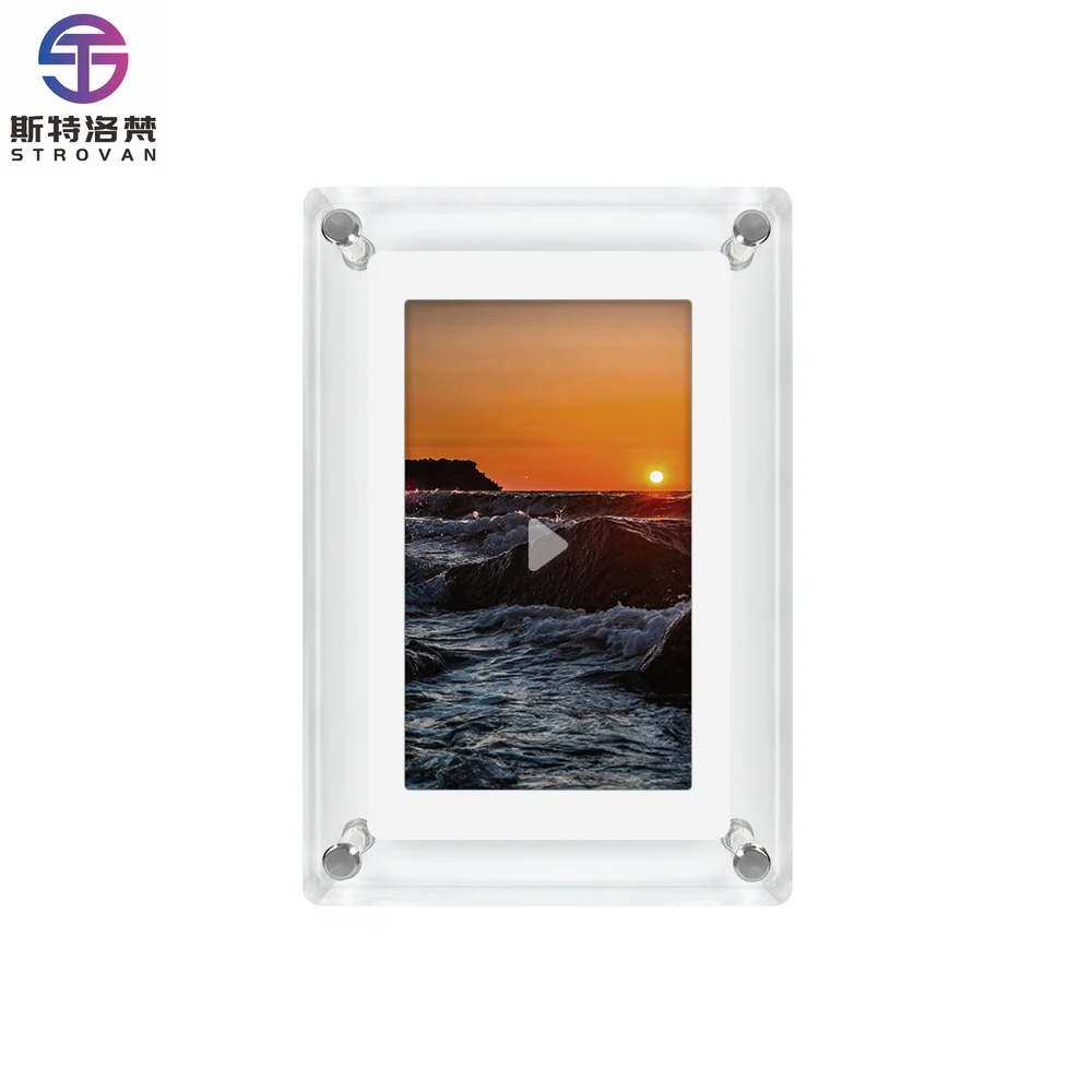 

5 Inch Screen Infinite Creativity Electronic Lcd Display Acrylic Memory Album Picture Motion Video Digital Photo Frame