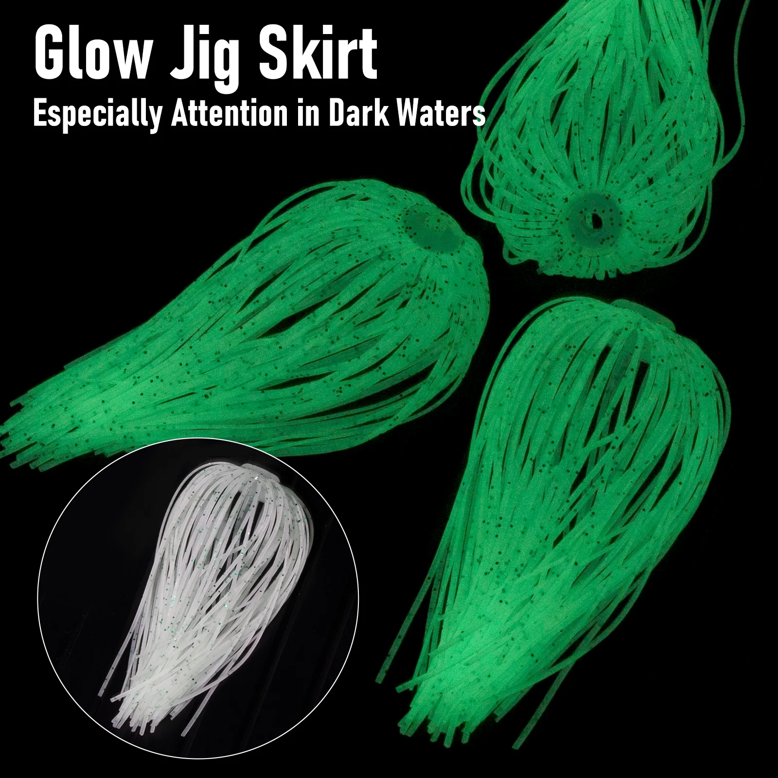 Faldas de silicona para Spinnerbait y Buzzbait – Recambio rápido - imagen 2