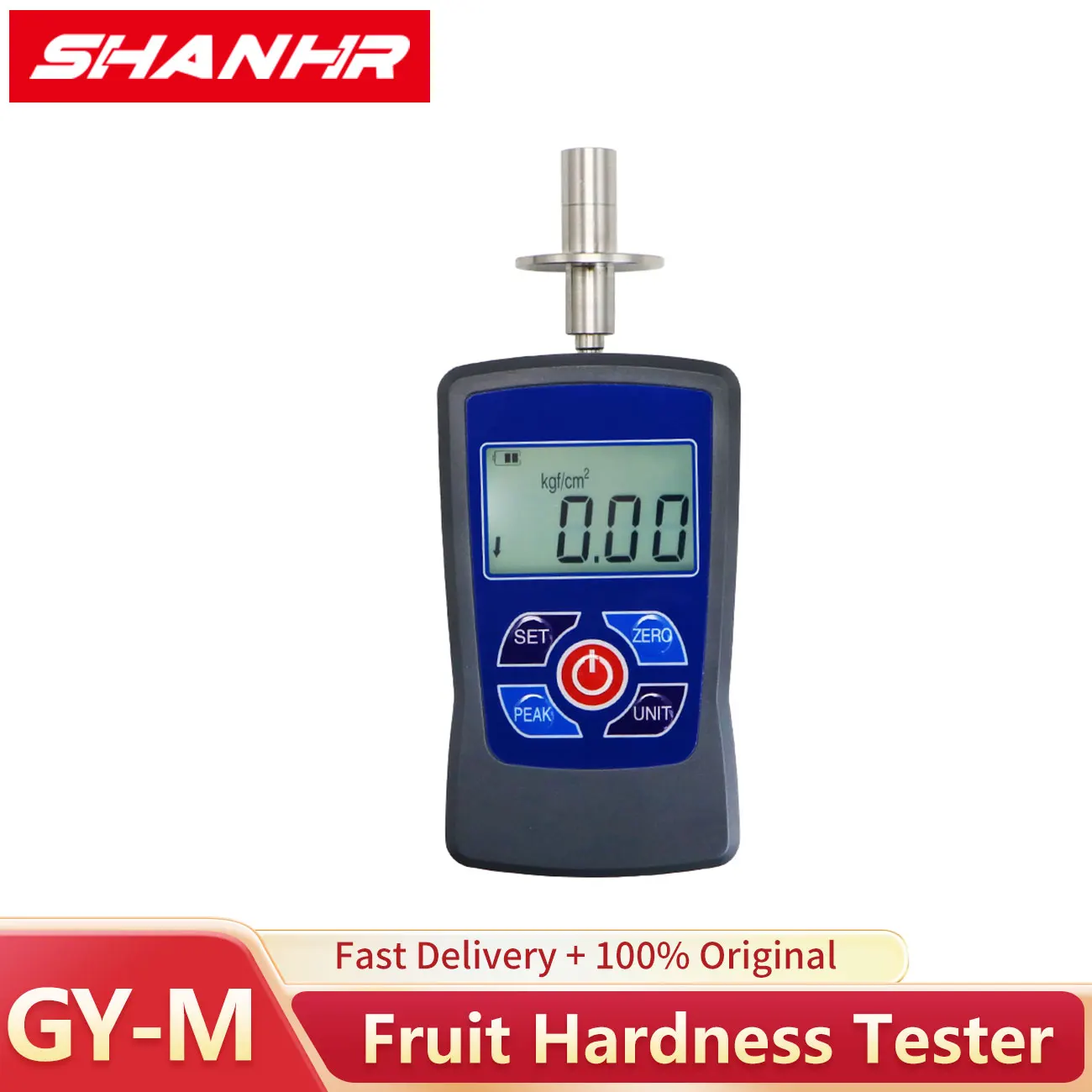 

SHANHR Digital Fruit Penetrometer Sclerometer Durometer, Hardness Testing Tool For Determining The Maturity Level Of Fruit