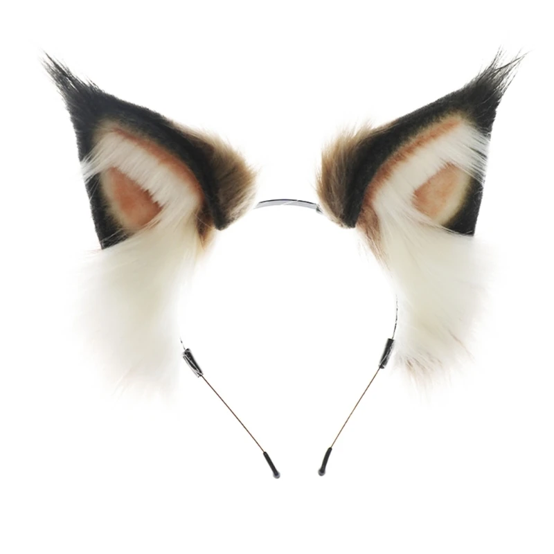 

Прекрасный обруч для волос в форме кошачьих ушей, косплей, аниме, повязка для волос с персонажами, привлекательные маскарадные