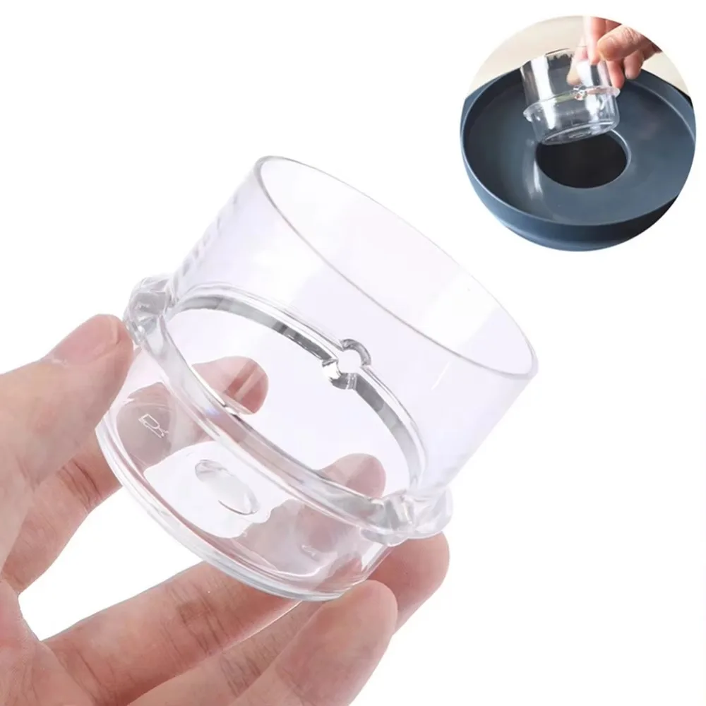 1PC for Thermomix Measuring Cup 65x52mm - Transparent Plastic Replacement for TM5/TM6/TM31, Durable Mixing Accessory