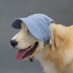 Large Dog Hat Border Collie Samoyed Husky Labrador Golden Retriever Belgian Malinois Dobermann Big Dog Caps sunhat