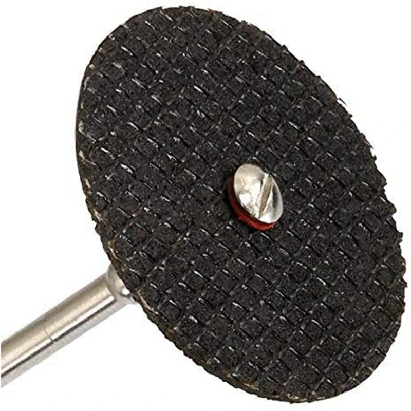 75Pcs 32Mm Grinding Wheel With Mandrels For Rotary Tools Resin Cutting Disc Mini Circular Saw Blade Rotary Cut Off Wheel