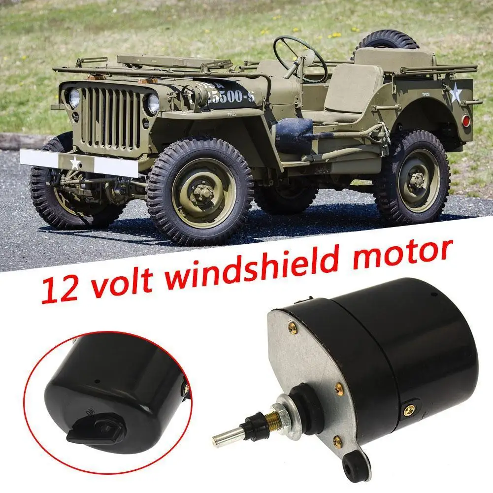 12V Universal Auto Windshield Windscreen Wiper Motor 01287358 773310001 0390506510 for Jeep Willys Tractor