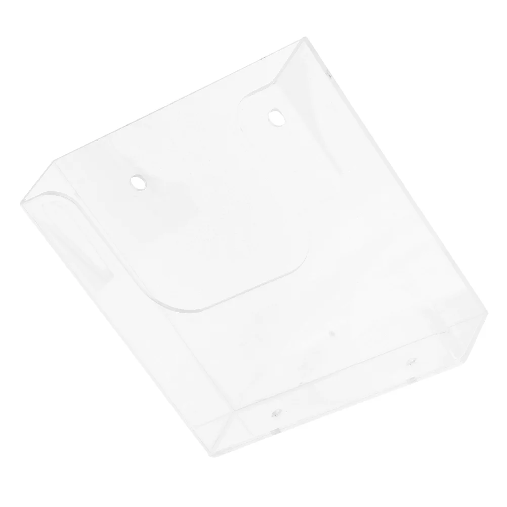Wall-Mounted Display Rack, Magazine Holder, Clear Stand File, Office Pocket Organizer, sem cola de rastreamento