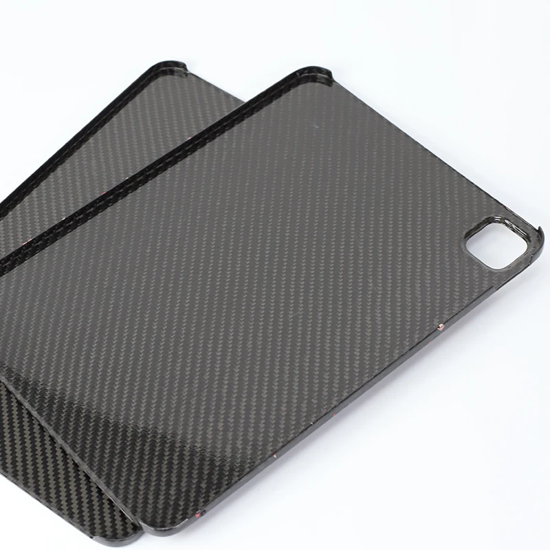 Ytf-carbono aramida capa protetora para apple ipad pro capa protetora 11 Polegada fibra de carbono fina capa traseira 2024 novo 13 Polegada ipad