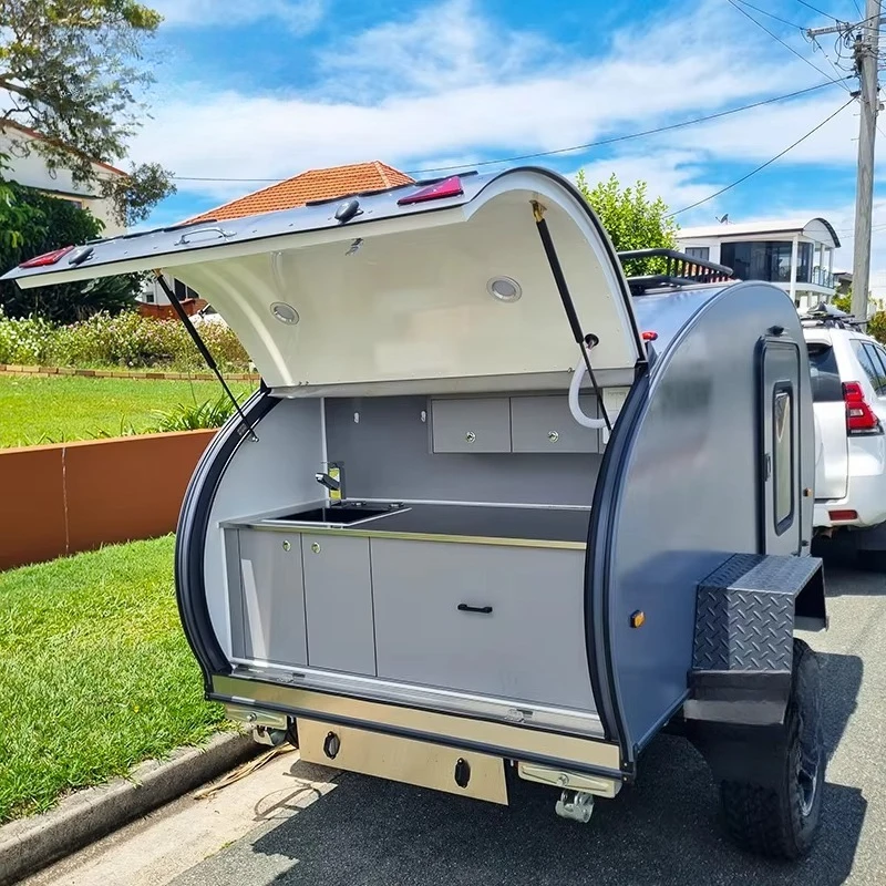 Off-Road Trailer Mini Teardrop Camping Trailer Caravan, great price, on sale