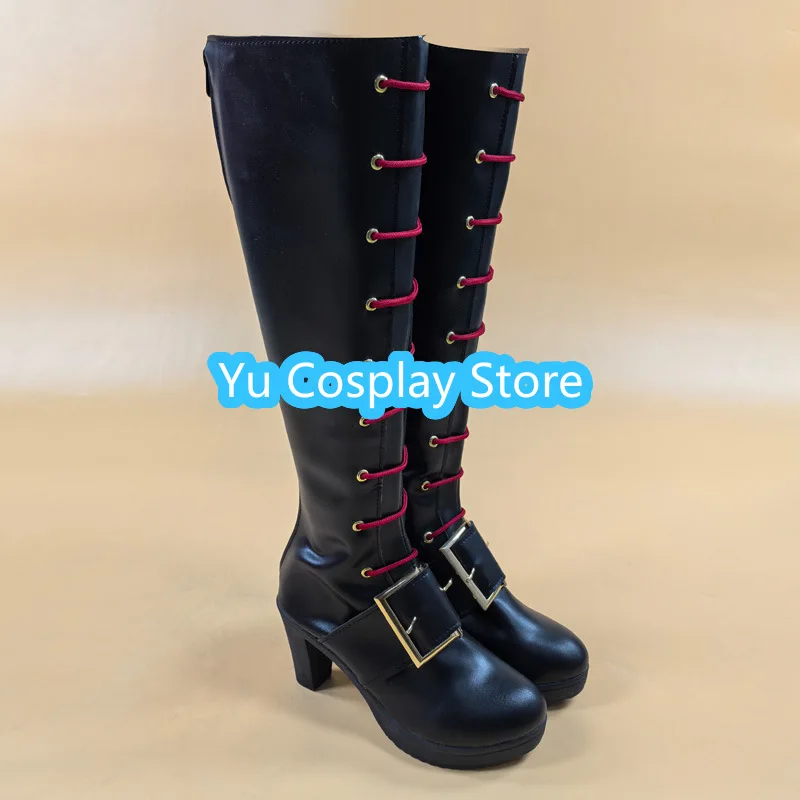 Yu Cosplay Store  of Legends Nidalee Halloween Skin Cosplay Shoes Anime Cosplay Shoes Boots Halloween Costumes Props