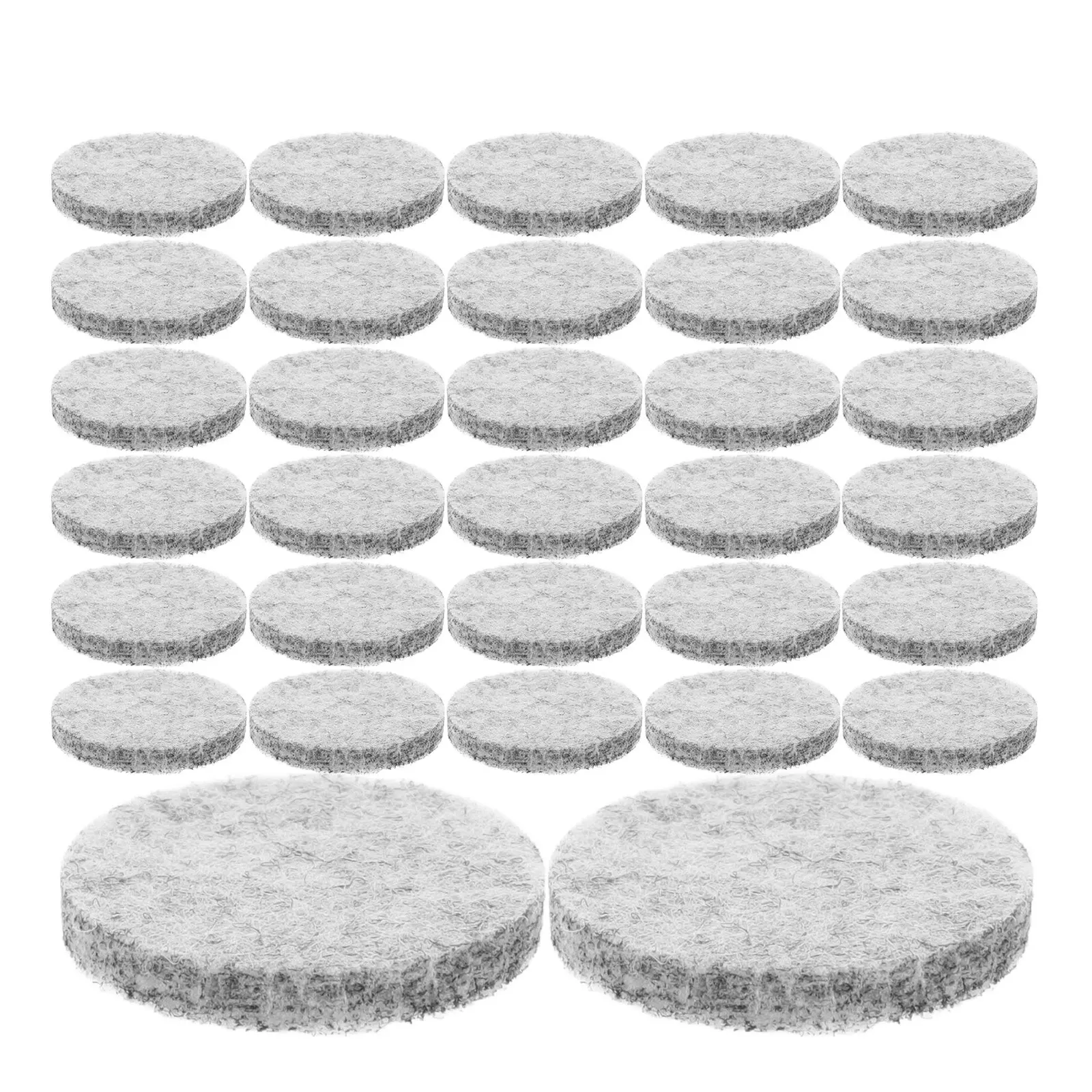 

100Pcs Essential Oil Cotton Pads Aroma Diffuser Refill Pads Fiber Core Pendant Necklace Replacement Long-Lasting Fragrance