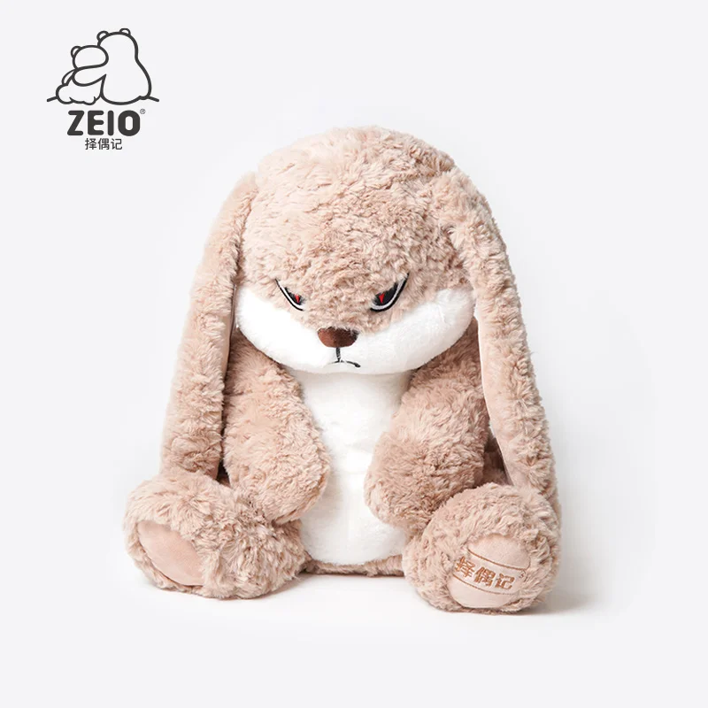 

Zeio Diudiu Rabbit Bunny Doll Plush Toy Ultra-Soft Stuffed Bunny Doll For Girls Birthday Gift Anxiety Relief 20cm
