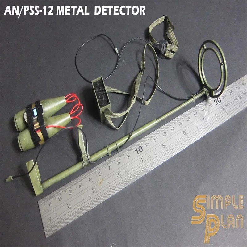 Plan simples an/PSS-12 1/6 acessórios de cena de soldado equipamento militar um conjunto modelo de brinquedo adequado para figura de ação de 12 ''em estoque