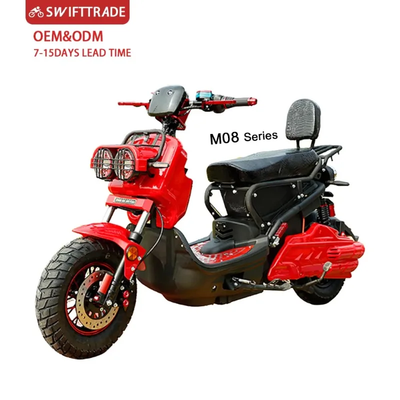 

2025 Newest SWIFT TRADE M08 72V 2000W High-Power Electric Motorcycle Off-Road Lithium Battery 80km/h Racing Sportbike