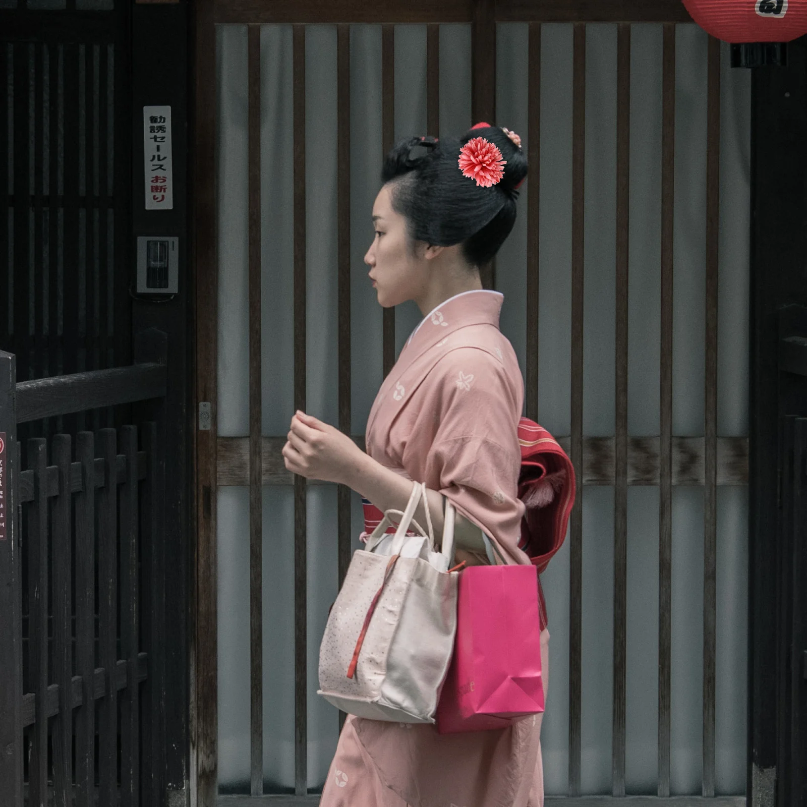 

1Set Chrysanthemum Flower Headdress Exquisite Kimono Hair Jewelry Female Hair Ornament Decorative Head Wear for Girls