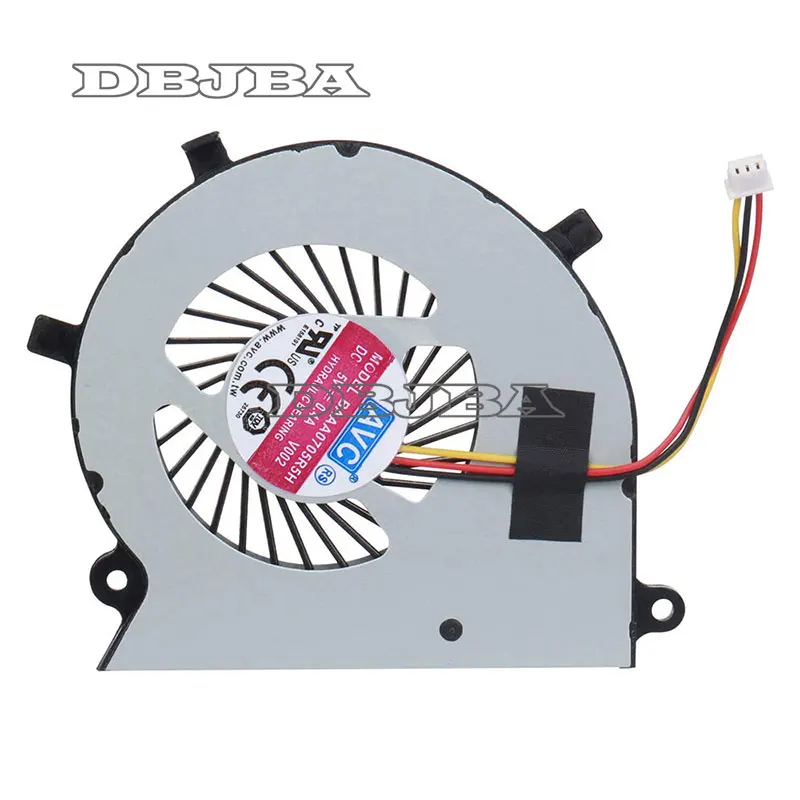 Ventilador para Toshiba Satellite Radio P55W-B P55W-B5112 P55W-B5318 P55W-B5220 P55W-B5224 BAAA0705R5H NFB68A05H FSFA11M P55W-B5162SM